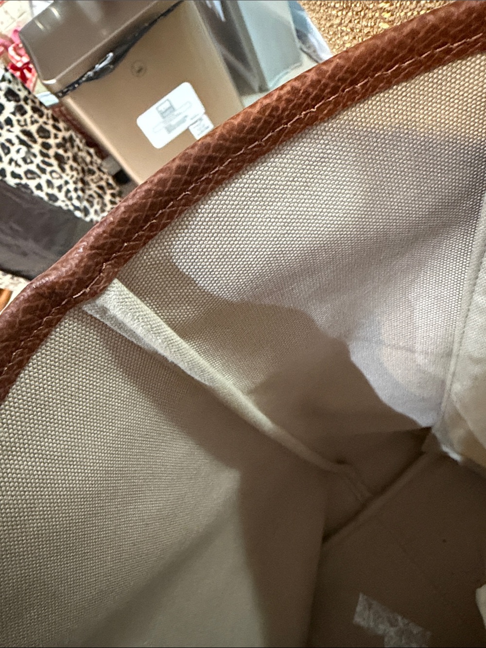 Longchamp LE PLIAGE COLLECTION L BASKET BAG $505 orig - Picture 9 of 11